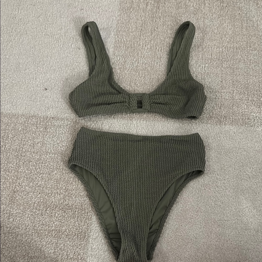 Aerie Green Bikini Set